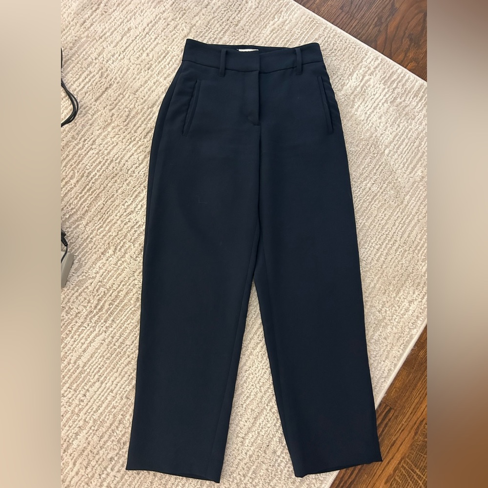 Aritzia Wilfred navy blue dress pants